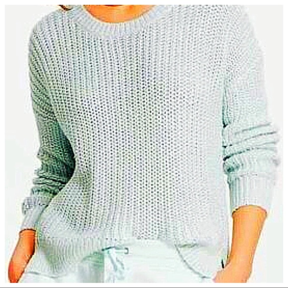 LOFT Sweaters - 🎉HP🎉LOFT Lou & Grey Mint Chunky Top & Shorts